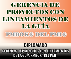GERENCIA DE PROYECTOS CON LINEAMIENTOS DE LA GUÍA PMBOK® DEL PMI®