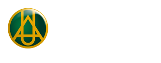 Logo Universidad de América en blanco – Identidad Visual Académica