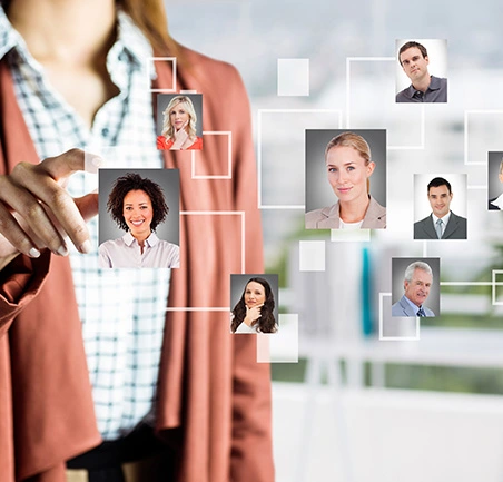 Representación de red de profesionales en la Especialización en Gerencia del Talento Humano de la Universidad de América