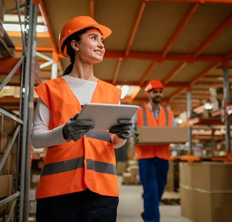 Especialización en Gestión de la Seguridad y Salud en el Trabajo 5 Profesional supervisando procesos en bodega dentro de la Especialización en Gestión de la Seguridad y Salud en el Trabajo de la Universidad de América