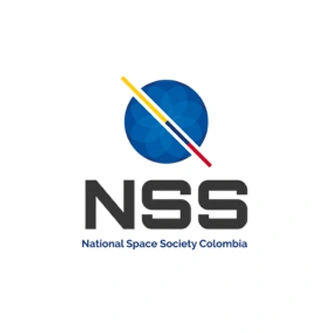 Logotipo institucional de la National Space Society Colombia NSS.