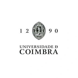 Logotipo institucional de la Universidade de Coimbra Portugal.