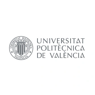 Logotipo institucional de la Universitat Politècnica de València UPV.