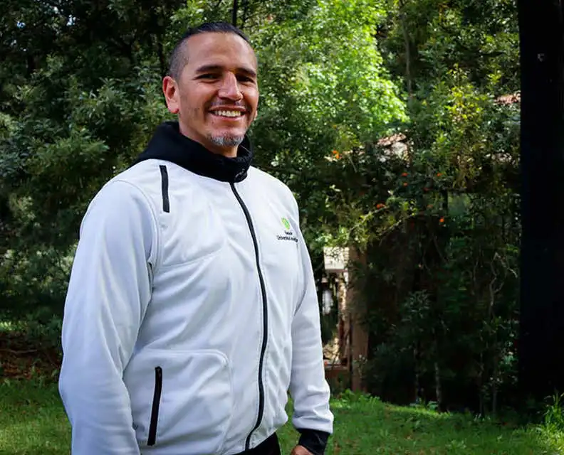 Entrenador Gimnasio UAmércia de la Universidad de América en Bogotá.